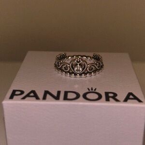 Pandora Princess Tiara Crown Ring